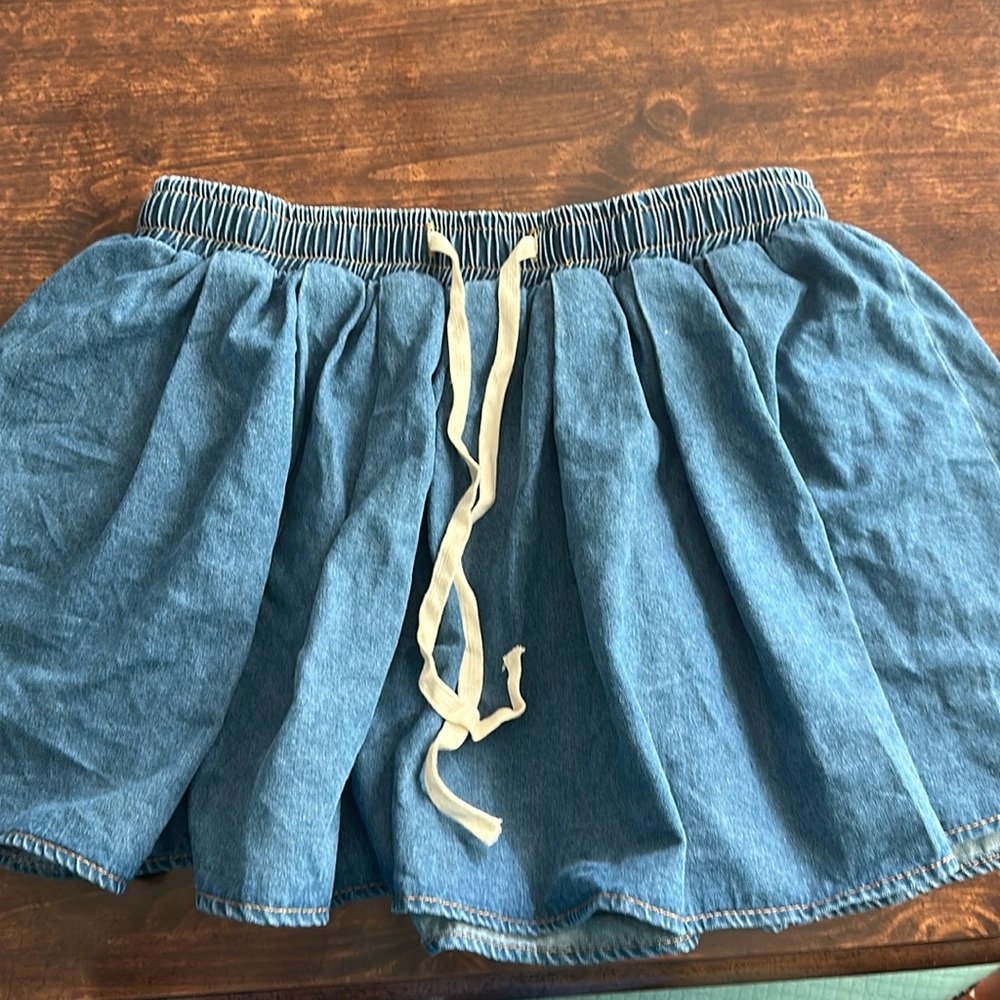 Jean skirt
